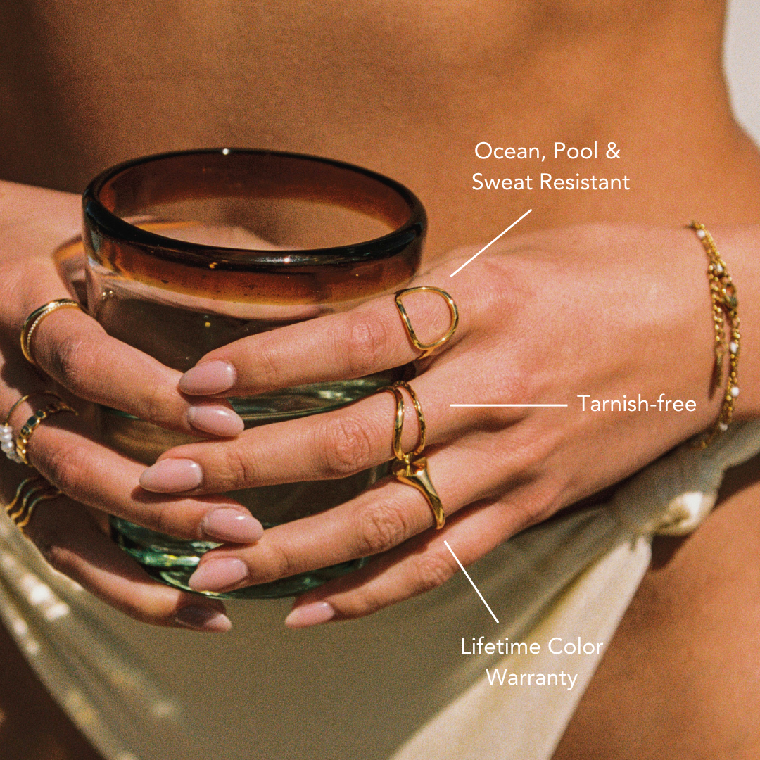 Anillo ovalado "Bahïa"