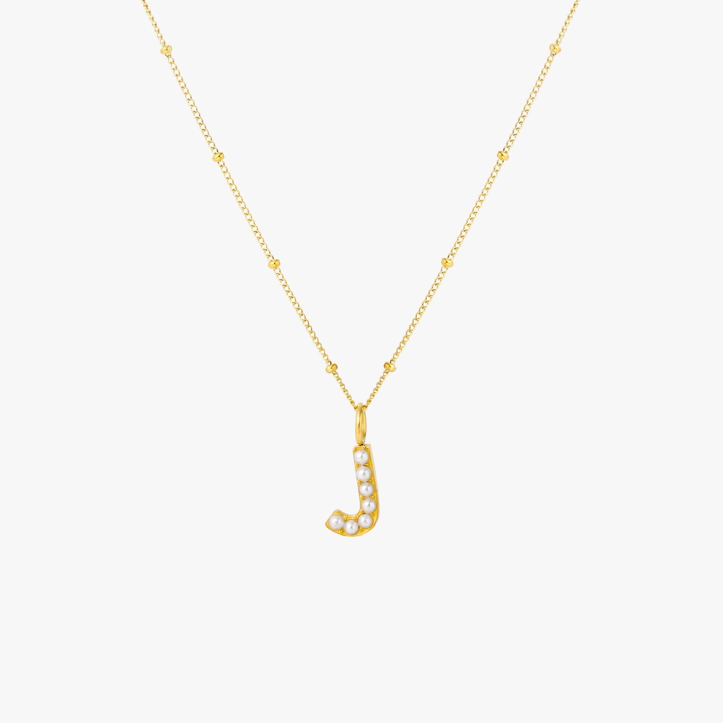 Collar de Perlas con Inicial