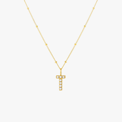 Collar de Perlas con Inicial