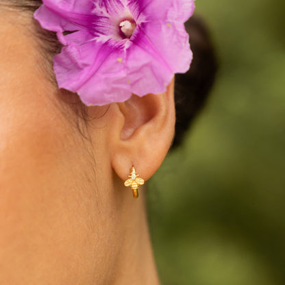 Pendientes de abeja