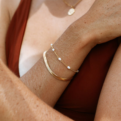 Pulsera de Perlas de Agua Dulce "Lovina"
