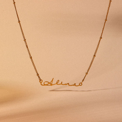 Collar con nombre