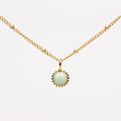 Collar de ópalo pequeño