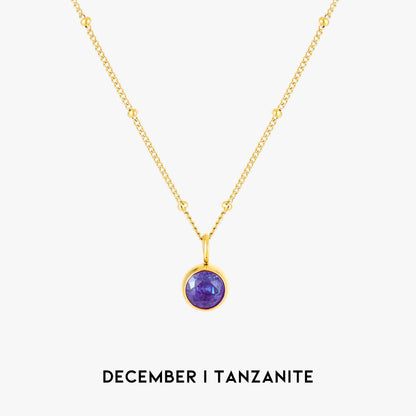 Collar con piedra de nacimiento