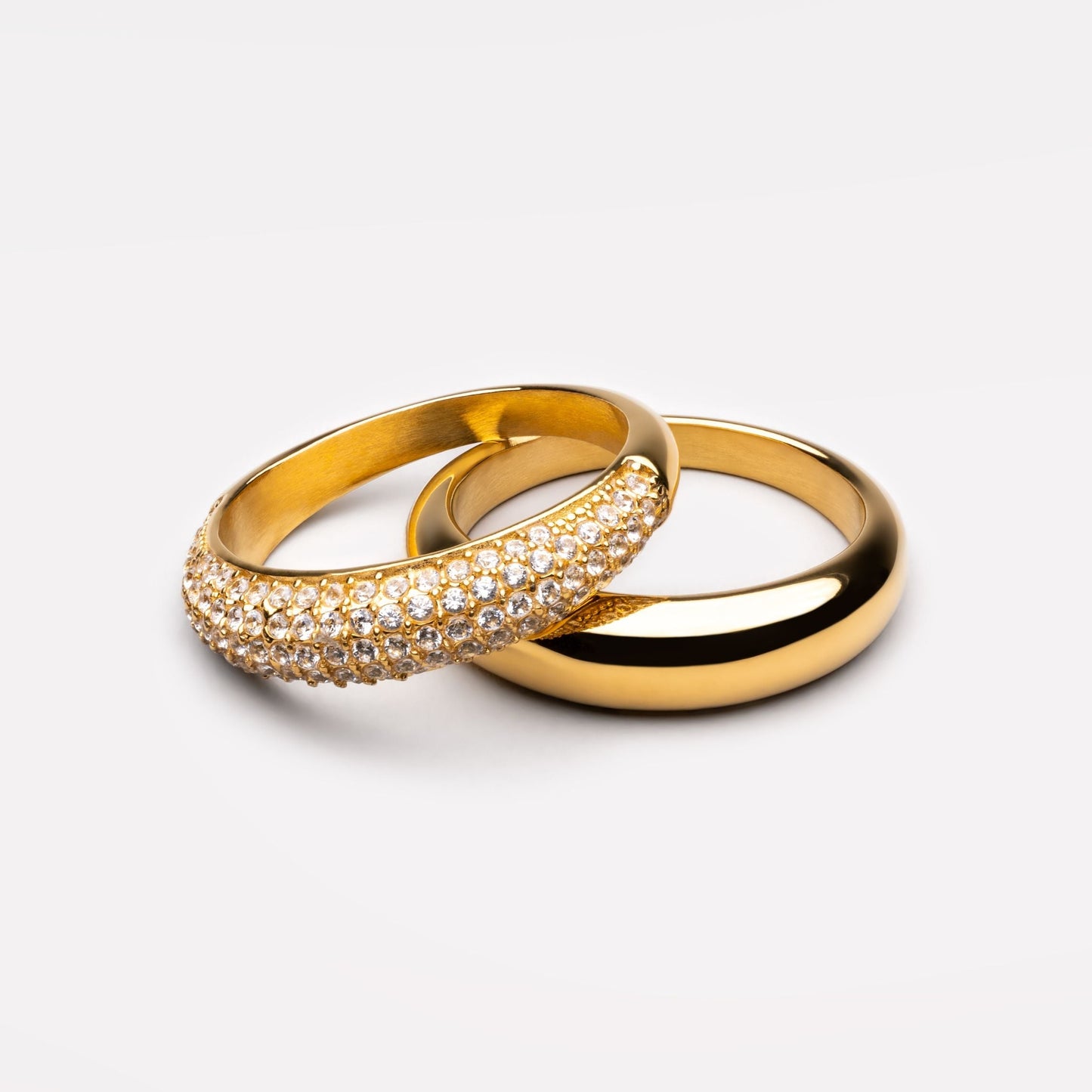 Conjunto de Anillos "Día y Noche"