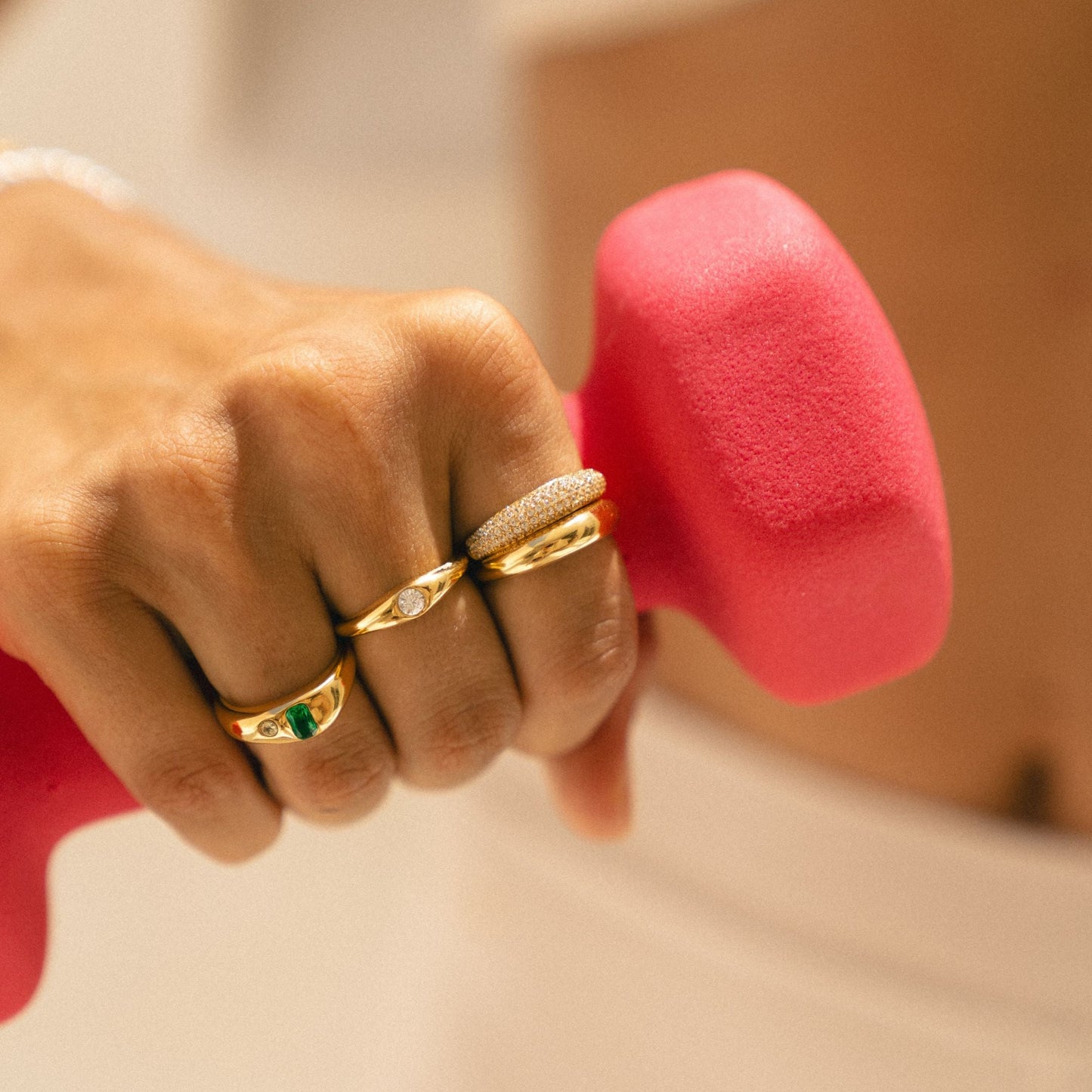 Conjunto de Anillos "Día y Noche"