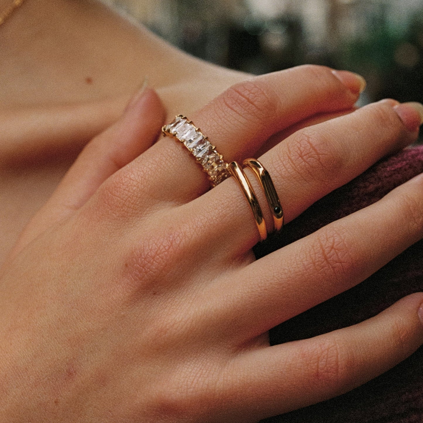 Conjunto de anillos "Mejores Amigas"