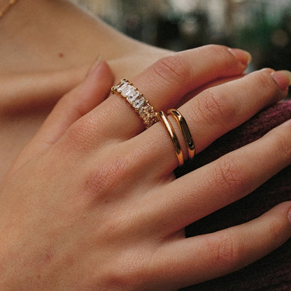 Conjunto de anillos "Mejores Amigas"