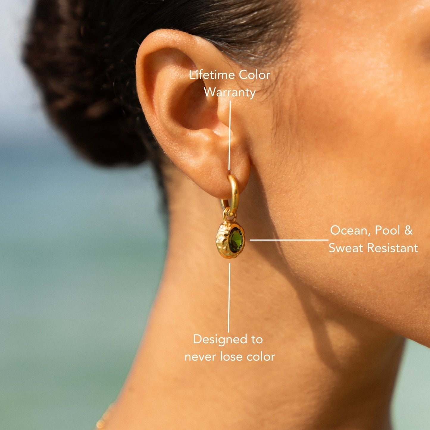 Pendientes Oliva