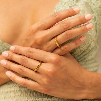 Conjunto de anillos "Mejores Amigas"