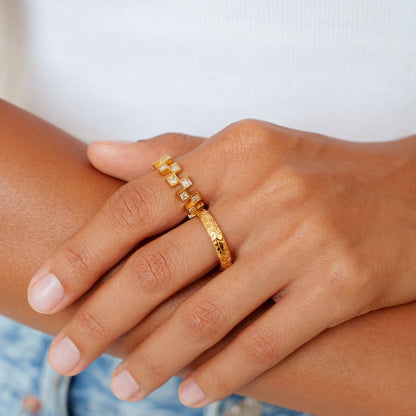 Anillo de mosaico