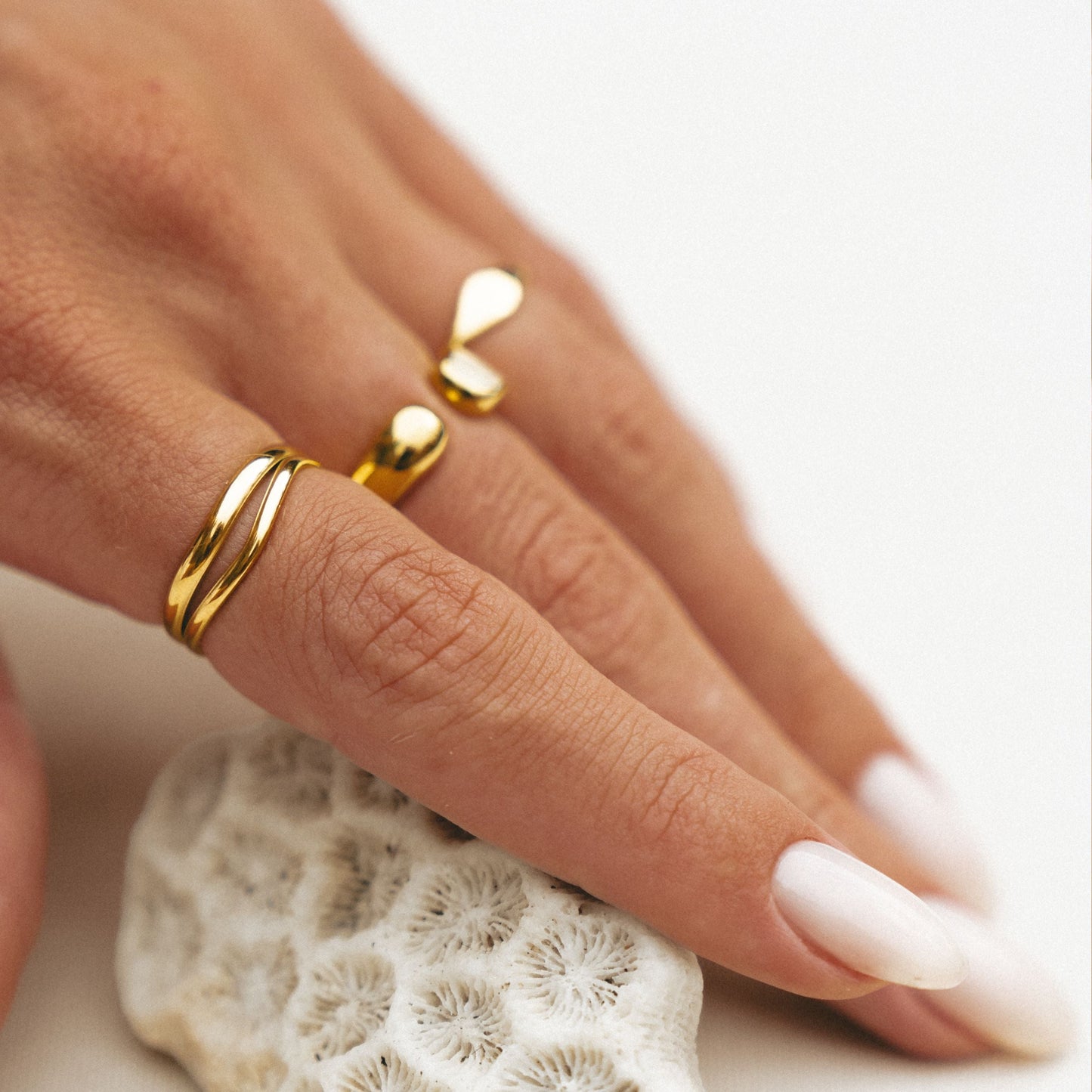 Anillo doble "Brisa"