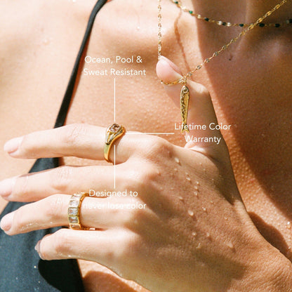 Anillo Ocre