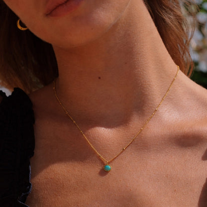 Collar de ópalo pequeño