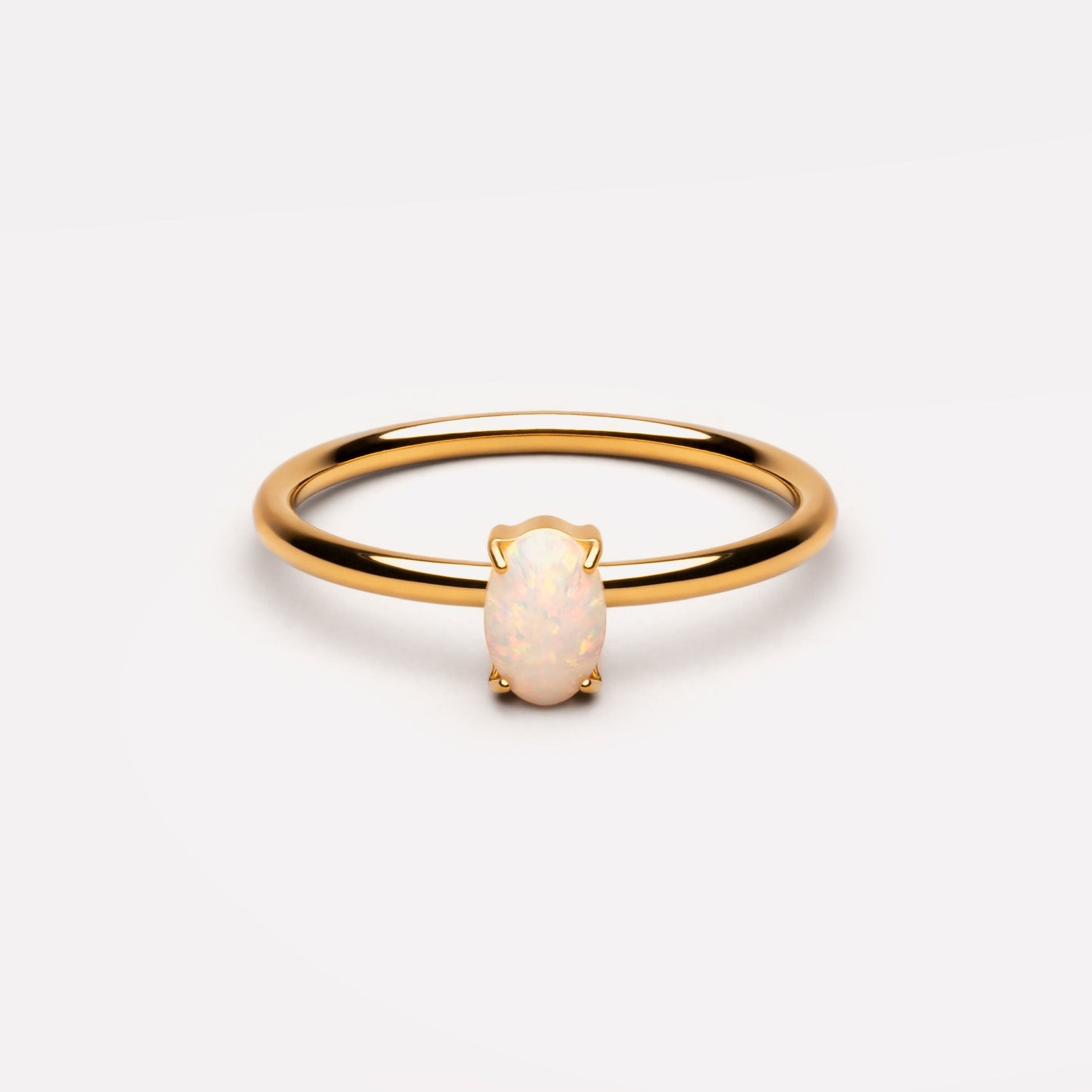 Oval Opal Ring