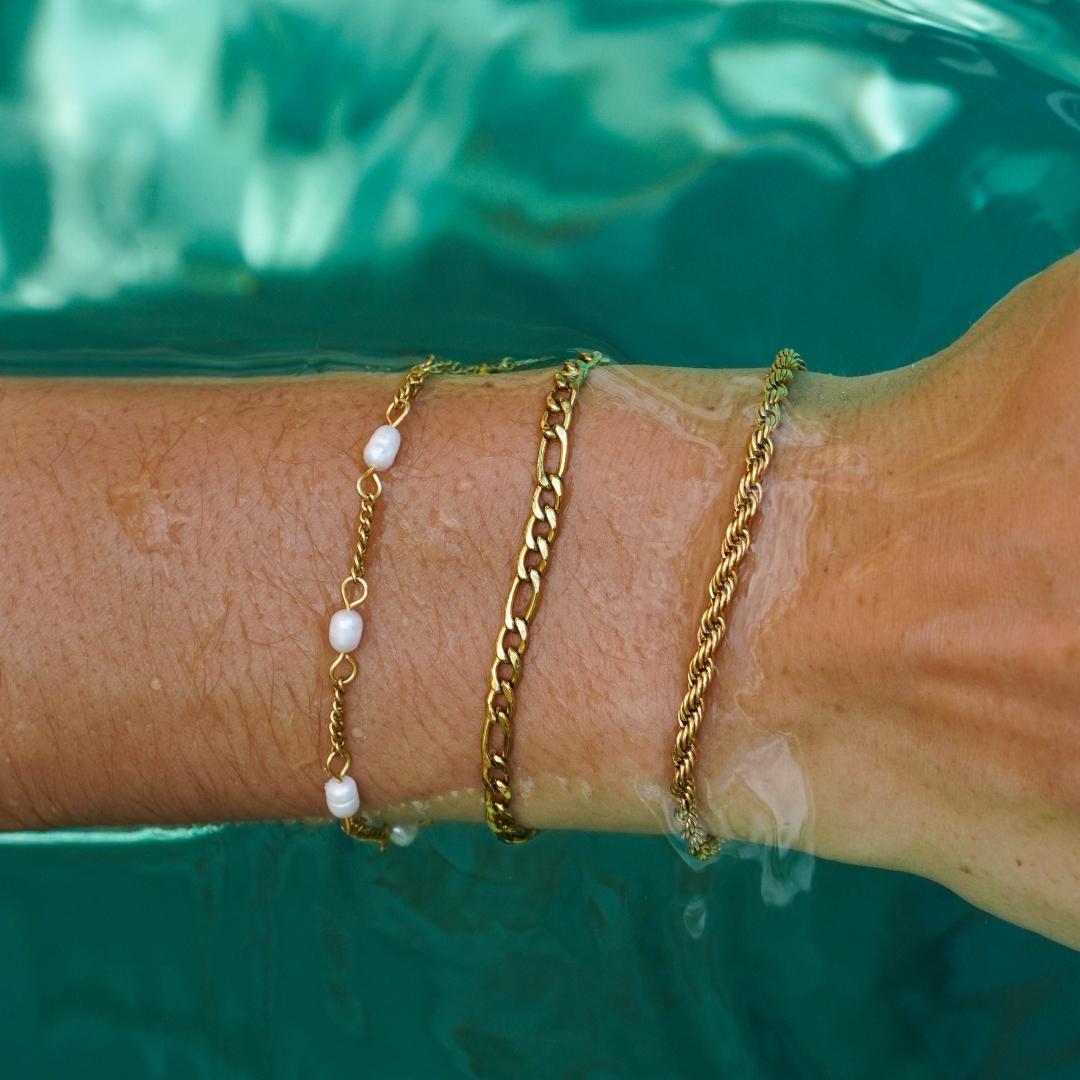 Pulsera de Perlas de Agua Dulce "Lovina"