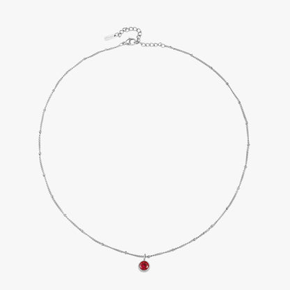 Collar con piedra de nacimiento