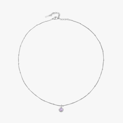 Collar con piedra de nacimiento