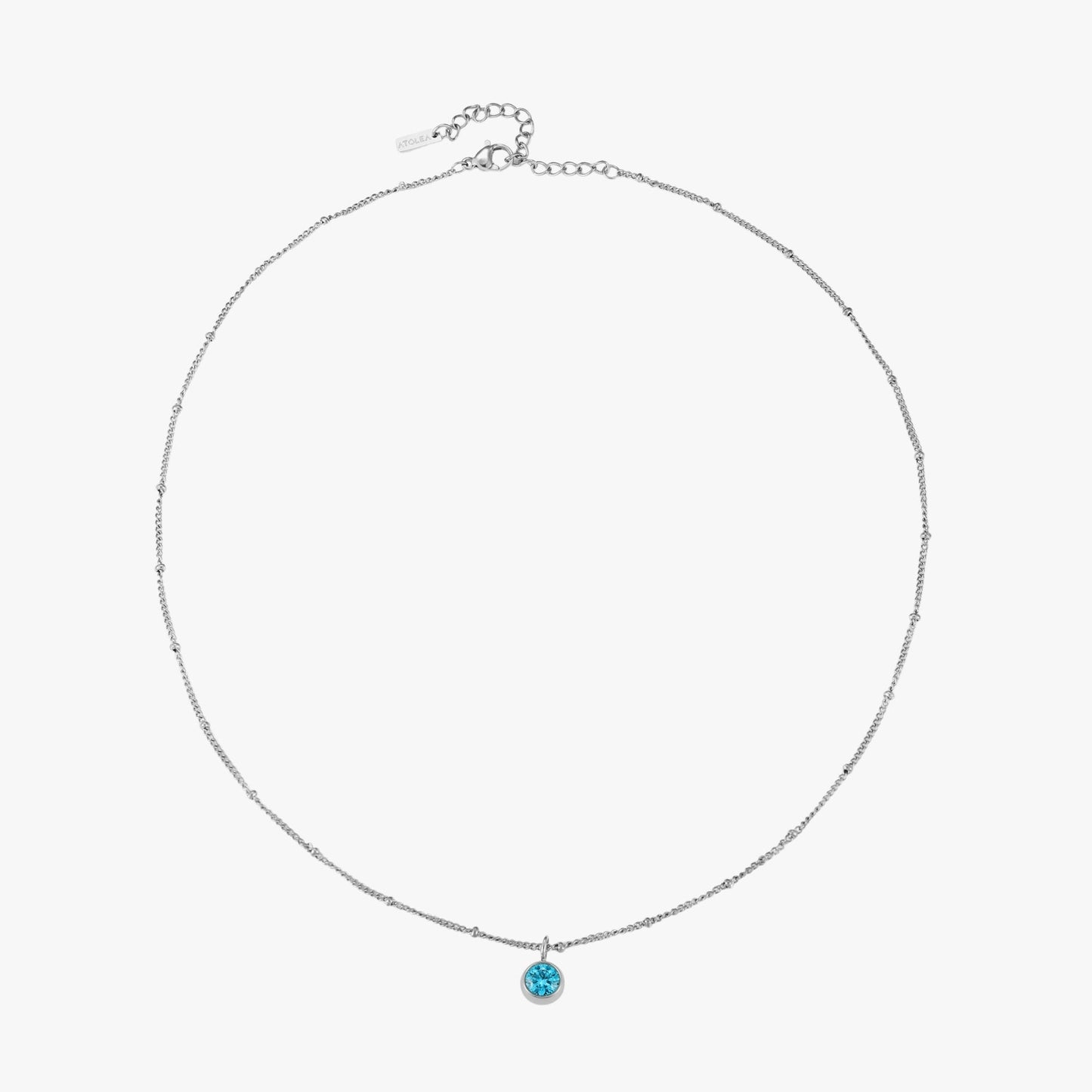 Collar con piedra de nacimiento