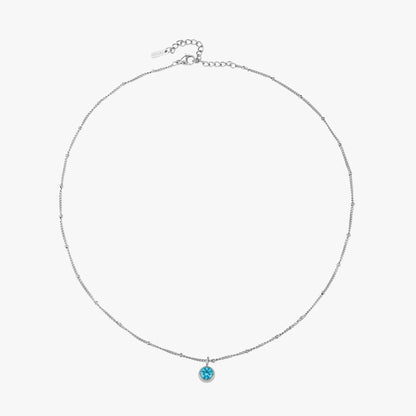 Collar con piedra de nacimiento